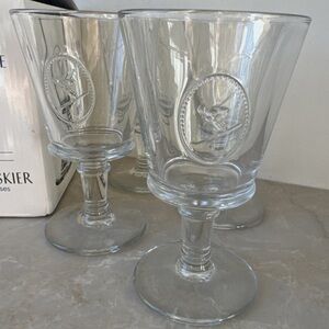 New! 🇫🇷⛷️✨ La Rochère Alpine Ski wine glasses, set of 4